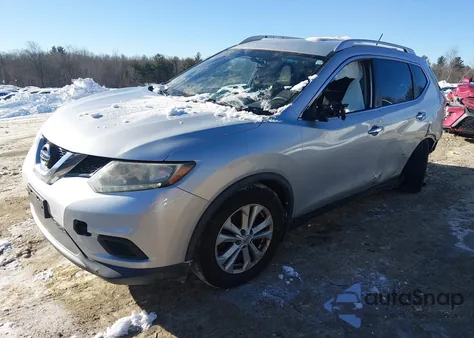 2015 Nissan Rogue Sv from USA, damaged, VIN KNMAT2MV8FP548387